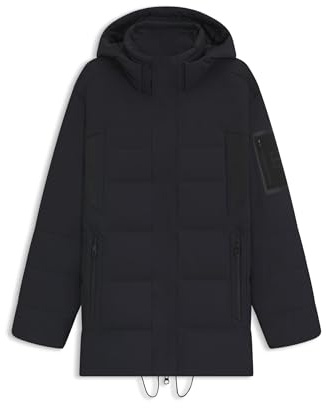 BOSS Men's Ow_Block-x Parka Outerwear Jacket, Black, S