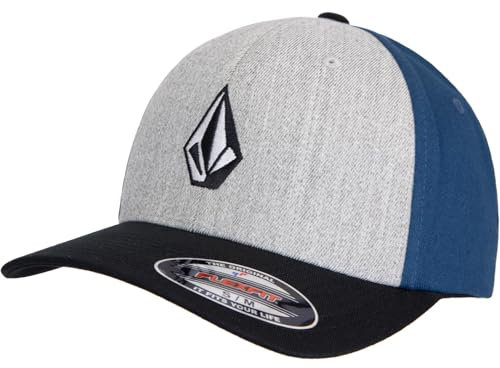 Volcom Full Stone Flexfit Cap (DE/NL/SE/PL, Alphanumerisch, S, M, deep Blue)