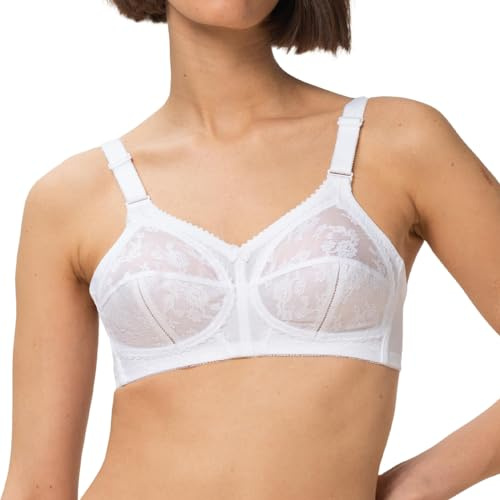Triumph Ladies Doreen Bra Women's Soft Cup Bra with Adjustable Straps White 38G