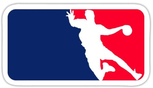 Handball League Sticker Aufkleber