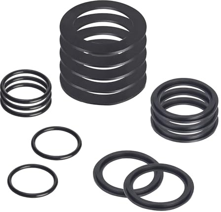 15 Pièces Joint Torique Pompe Piscine 25076RP Rondelle Caoutchouc de Piscine Références 10745, 10262, 10255 Compatible avec Intex