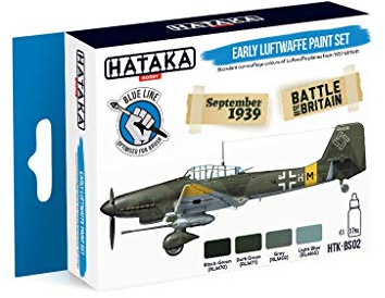 Hataka HTK-BS02 Early Lutwaffe Paint Set