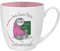 GRUSS & CO Anti-Stress-Tasse Motiv Lehrerin | Tasse mit Spruch, 45 cl, New Bone China | Geschenk Danke | 45496