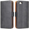 Bozon iPhone 6 Plus Hülle, iPhone 6S Plus Leder Tasche Handyhülle für iPhone 6 Plus/iPhone 6S Plus Schutzhülle Flip Wallet mit Ständer und Kartenfächer/Magnetverschluss (Schwarz)