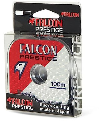 Falcon, Nylon Persicus Prestige Bl.30 Filo Da Pesca, Grigio chiaro, 0,3 mm X 100 mt