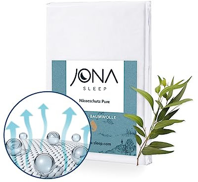 JONA SLEEP Matratzenschutz (120 x 200 cm) Premium Nässeschutz, Matratzenschoner | Inkontinenzauflage - 100% wasserdicht - ÖKO-TEX