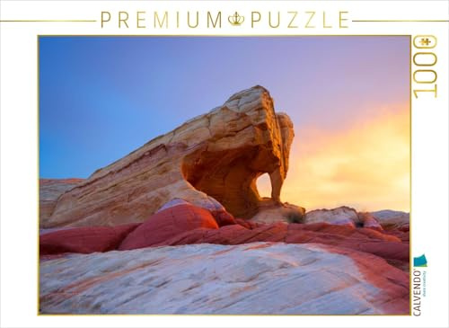 CALVENDO Puzzle Valley of fire, Nevada, USA | 1000 Teile Lege-Größe 64 x 48 cm Foto-Puzzle für glückliche Stunden