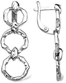 Silberohrringe Ohrringe Ohrschmuck Hänger Sterling Silber Damenschmuck Echtschmuck bei Secretforyou