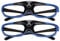 Cuifati Occhiali 3D 144Hz Refresh Occhiali 3D Ricaricabili FHD 3D View Occhiali Attivi per Vari Proiettori DLP LinK con Tecnologia 3D per per Optoma Ecc