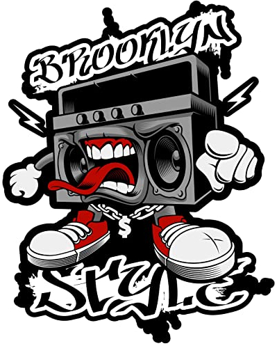 Samunshi Street Art Boombox Brooklyn Aufkleber Autoaufkleber für Motorrad Fahrrad Roller oder Auto Sticker Graffiti Urban Streetart Hiphop Urbanart (16x20cm Street Art Boombox Brooklyn)