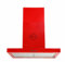 GURARI Wandhaube GCH F 461 RD 6, Dunstabzugshaube 60 cm, Rot, Saugstark 1000m³/h, 3 Stufen, Abzugshaube, Ablufthaube, Umlufthaube
