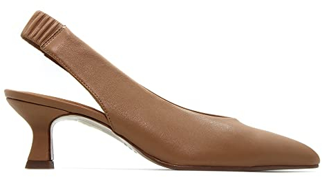 PEDRO MIRALLES - 13775 Camel - Lederschuh mit Absatz, Gummisohle, für: Damen, Camel, 37 EU