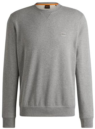 BOSS Herren Westart Sweatshirt, Light/Pastel Grey51, XL