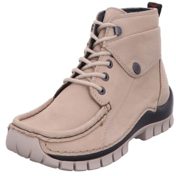 Wolky Jump Hohe Schnürschuhe Nubuckleder safari Größe