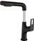 Robinets, robinet de lavabo avec douchette extractible, robinets de lavabo de salle de bain mitigeur de lavabo en laiton monotrou eau chaude et froide double mode mitigeur de salle de bain extractib