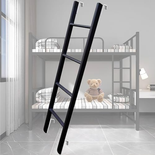 Hängende Etagenbettleiter mit Haken, platzsparende Hochbett-Kletterleiter für Zwei Etagenbetten, 4/5-Stufen-Etagenleiter für Wohnmobile, Metall-Ersatzleiter/gerade Leiter für Wohnheim-Camper (Size :