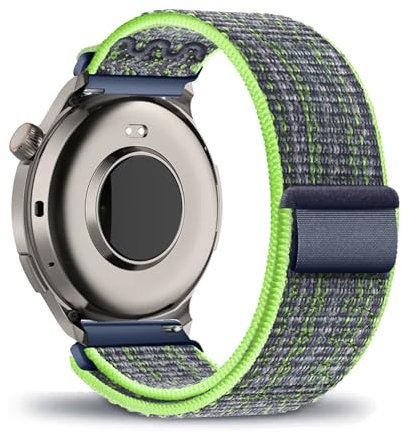 DINGK Armband für Amazfit Balance Band Weiches Nylon Outdoor Sportarmband für Damen Herren Verstellbares Armband Kompatibel mit Amazfit Balance (7)