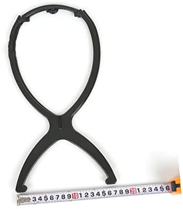 Healeved 1 Pc Support De Stand De Perruques Portemanteau Pliable Portant à Vêtements Porte-vêtements Pliable Stockage De Cintre De Support Pliant Cintres Black