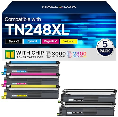 HALLOLUX DCP-L3560CDW - Stampante laser a colori multifunzione 3 in 1, con Wi-FI/LAN e stampa fronte/retro (stampa/copia/scansione) | Fronte/retro automatico in stampa | 18ppm