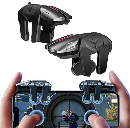 Déclencheur De Contrôleur De Jeu pour Téléphone Portable - Déclencheur De Jeu Mobile pour Smartphones, Joystick Précis pour Le Contrôle De L'écran Tactile, Idéal pour Les Hommes Et Les Femmes, D'