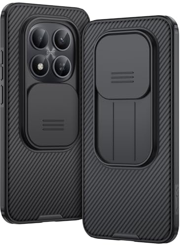 AROYI Hhülle für Xiaomi Redmi Note 15 Pro Plus 5G, 6.83 Zoll, Schwarz | Kameraschutz mit Slide Camera Handyhülle, Kompatibel mit Xiaomi Redmi Note 15 Pro Plus 5G (Nicht für 4G) Hülle