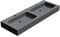 doporro Doppelwaschbecken Waschbecken BTH: 140x48x13 cm Partner-Waschbecken aus Gussmarmor Anthrazit (Matt) Colossum830