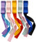 FEPITO 10 Farben 4m X 25mm Satinband Geschenkband Schleifenband Dekoband zum Basteln und Geschenk Verpacken, Partydeko, Hochzeit Weihnachten Dekoration