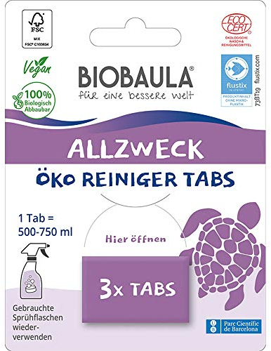 BIOBAULA Allzweck Öko Reiniger Tabs