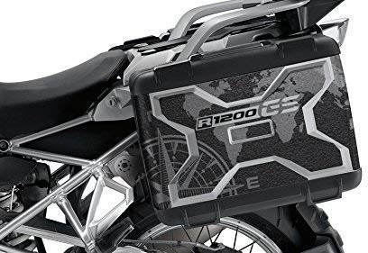 KIT 2 PROTEZIONI ADESIVI VALIGIE VARIO R 1200 GS VARIO 2° MODELLO VA_NEW_001 (ASPHALT GRAY)
