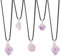 NBEADS Colgantes de Piedra, 5 Unids Undyed Nuggets Amatista Natural Colgante Charms con Agujero para la Joyería Del Collar Pulsera de Regalos
