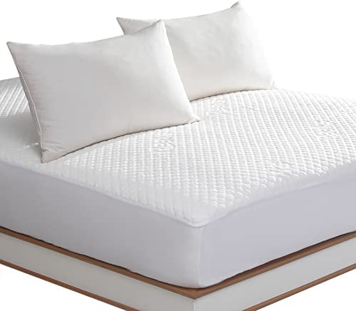 Wasserdichter Matratzenschoner für King-Size-Bett, Viskose aus Bambus, kühlende Matratzenauflage mit tiefer Tasche bis zu 45,7 cm