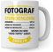 Pagma Druck Geschenk für Fotografen Becher, Tasse Fotograf, Kaffeetasse Fotografieren Spruch Objektiv Kameramann, Foto Kaffeebecher Photograf