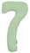 Theraline my7 Ersatzbezug für Seitenschläferkissen, Bezug aus feiner Bambus-Viskose + Bio Baumwolle, Bamboo Collection, Farbe: Pappel