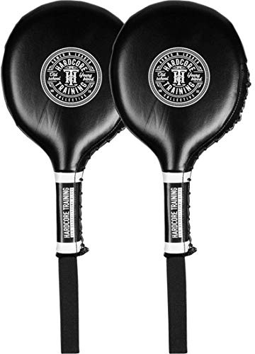 Hardcore Training Paddles Mitts Boxing Punch Pads Schlagpolster Fausthandschuhe Handpratzen Pratzen Doppelpolster Trainerpratzen Taekwondo Kickboxen Boxen MMA Karate