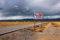 Poster-Bild 90 x 60 cm: Willkommen bei Rachel Straßenschild auf SR-375 in Nevada, USA(118384849)