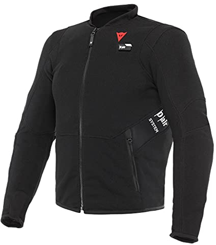 Dainese Motorradjacke mit Protektoren Motorrad Jacke D-Air Smart Jacke LS schwarz 52, Herren, Sportler, Sommer, Textil