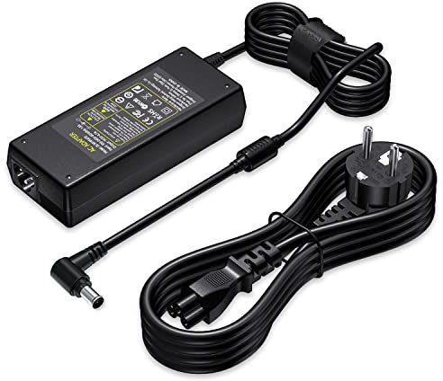90W Cargador Sony Vaio 19.5V 4.7A para Portátil Sony PCG VAIO VGN VGP KDL SVE14 SVE15 Series, VGP-AC19V43 VGP-AC19V37 VGP-AC19V31/33 VGP-AC19V24 PCG-71212M PCG-71811M Adaptador Ordenador 6.5 * 4.4mm