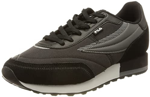FILA Homme RETRONIQUE 22 Basket, Black-Gray Violet, 42 EU