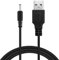 HARBENDI Ersatz-Ladekabel für Fairywill/KIPOZI/DNSLY/Sboly Sonic Elektrische Zahnbürste, USB-Ladekabel, 1 m, Schwarz