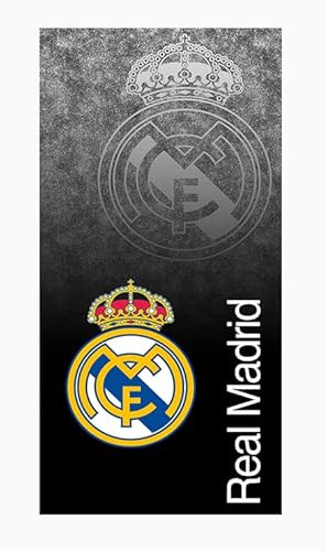 Serviette de plage en coton Real Madrid 9 70 x 150 cm.