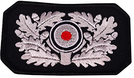 AnsonBoy WWII WW2 Replica Bundeswehr Schirmmütze Army Cap Badge Patch Stoffabzeichen