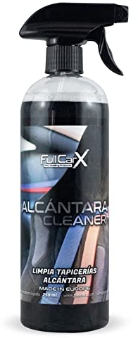 AutoFullCar - Nettoyant pour tissus d'ameublement pour alcantara 750 ml. FullCarX - Spécial rembourrage peau d'alcantara avec les meilleurs résultats - Sièges - Volants - Plateau - Tapis - Alcantara