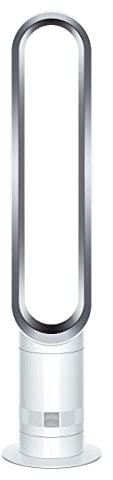 Dyson AM07 Air Multiplier Bladeless Tower Fan-AM07, 65 W, White (Renewed)