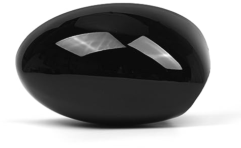 Shkalacar Couvercle de rétroviseur de rétroviseur de Capuchon de Miroir de Boîtier Remplacement Compatible AVCE BMW Mini Cooper Série R R50 R53 R52 2000-2008, 51167030715 (Noir, Droite)