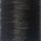 1.5mm Waxed Cord - 5 meters, Strong Nylon Woven Thread for Jewellery, Bracelet, Necklace Making (BLACK - 5m)
