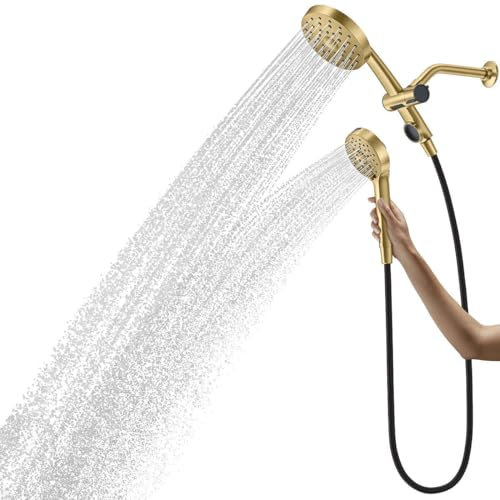 Kohler Prone 3-in-1 Multifunktions-Duschkopf mit PowerSweep (Gold)