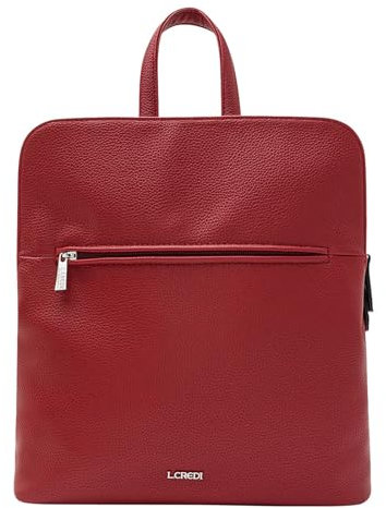 L.CREDI Unisex Rucksack, Rot