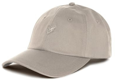 Lyle & Scott Premium Baseball Cap Herren – 100% Baumwolle | Basic Design und Verstellbarer Verschluss