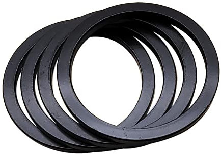 Okeeyseda 2,5 Mm X 4 StüCk Aluminium Untere Halterung Tretlager Adapter für BBS01 BBS02 Dichtung Scheibe Kurbel Kurbelgarnitur Abstandshalter