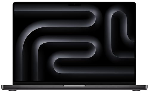 Apple MacBook Pro 2023, M3 Max Chip mit 14-Core CPU und 30-Core GPU (16-Zoll, 36 GB RAM, 1 TB SSD-Speicher) (QWERTY Englisch) Space Schwarz (Generalüberholt)